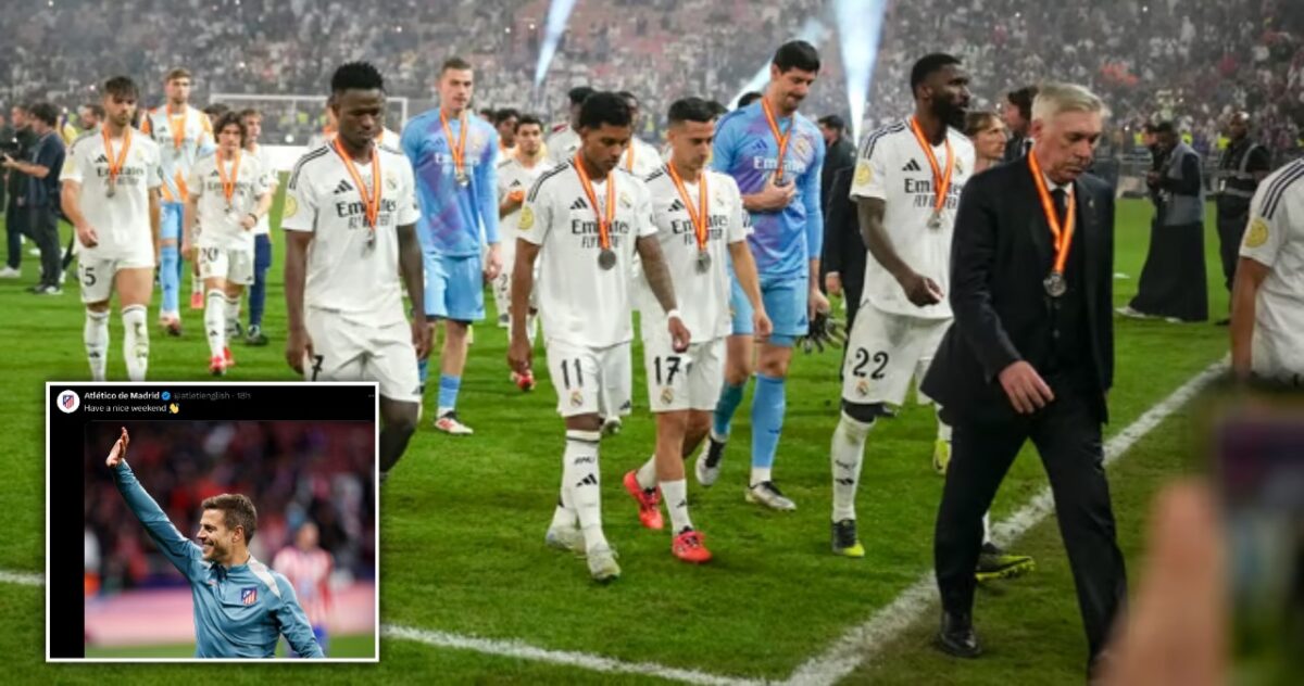 “Very good game” - Carlo Ancelotti praises Kylian Mbappe; blames rest of the team for humiliating loss to Barcelona 1 Atletico Madrid taunt Real Madrid