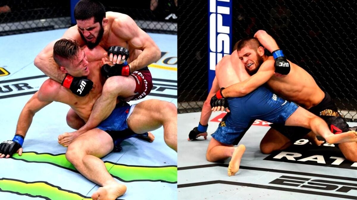Both Islam Makhachev and Khabib have had longest active 155 streaks