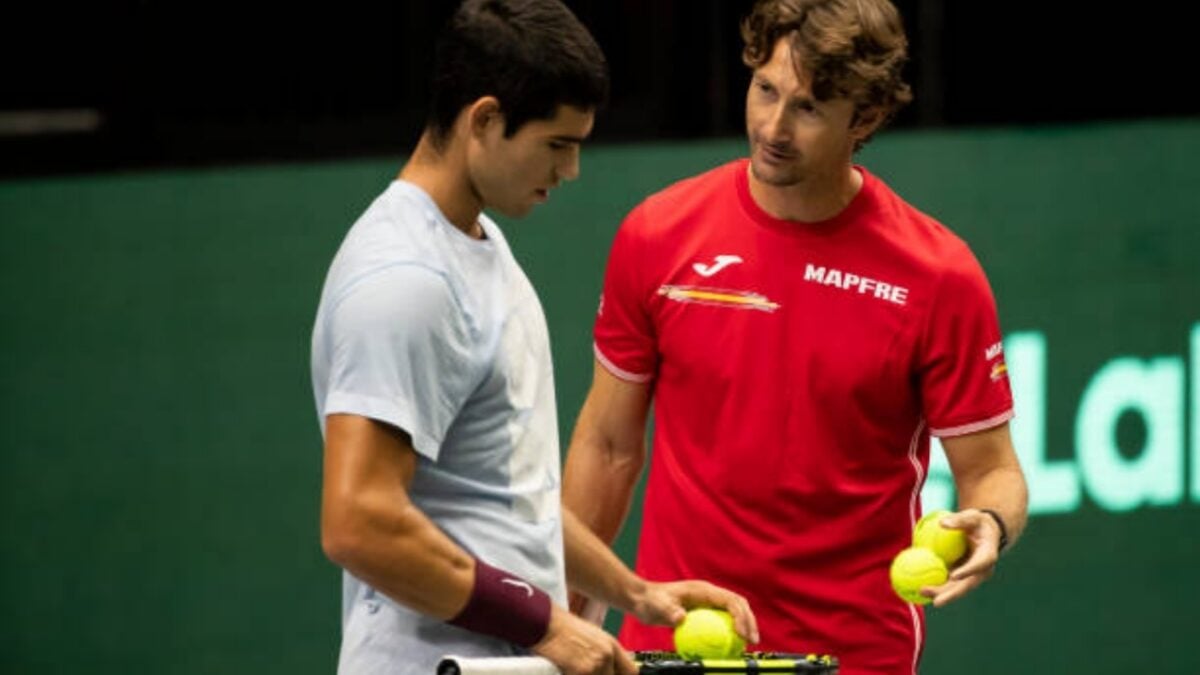 Carlos Alcaraz considers 'this' as his 'secret' to become better every season coming into the Australian Open 1 Carlos Alcaraz and Juan Carlos Ferrero 5