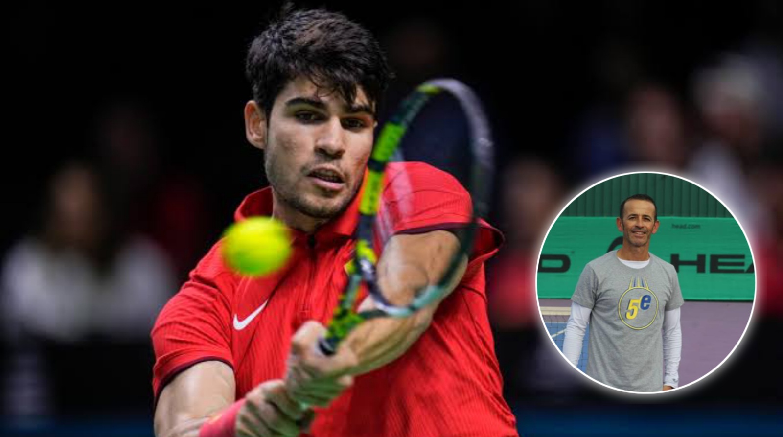 Carlos Alcaraz’s coach Samuel Lopez explains why the Spaniard makes racket changes ahead of the Australian Open