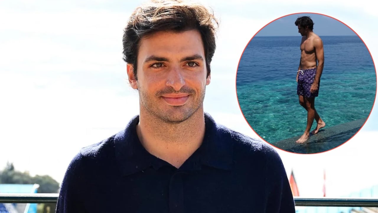 ‘Fully recharged’ Carlos Sainz takes exotic beach trip to Maldives