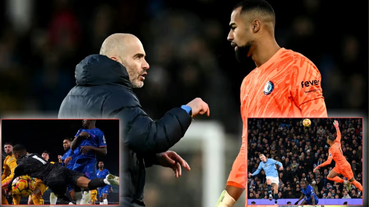 "Been together for seven years," Chelsea skipper Reece James makes EXCUSE for why Blues fell 3-1 to Manchester City in the Premier League 3 Chelsea drop Robert Sanchez