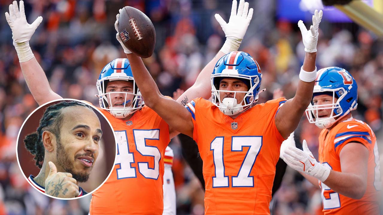 “Historic,” F1 star Lewis Hamilton ecstatic over co-owned Denver Broncos’ entry into NFL playoffs