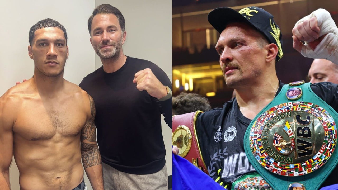 Jai Opetaia will go after Oleksandr Usyk after securing undisputed status at Cruiserweight, says Eddie Hearn