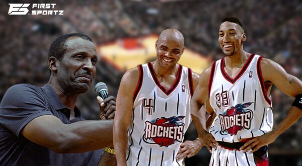 Eddie Johnson and Rockets Scottie Pippen and Charles Barkley