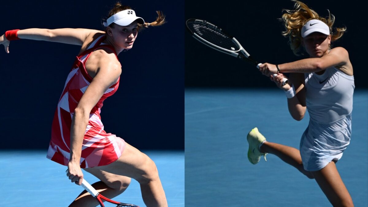 Elena Rybakina discusses the impact of Goran Ivanisevic and Stefano Vukov on her game at the Australian Open so far 3 Elena Rybakina and Emerson Jones