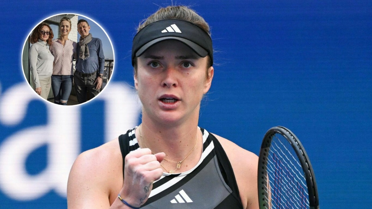 Who are Elina Svitolina’s parents, Mikhaylo Svitolin and Olena Svitolina?