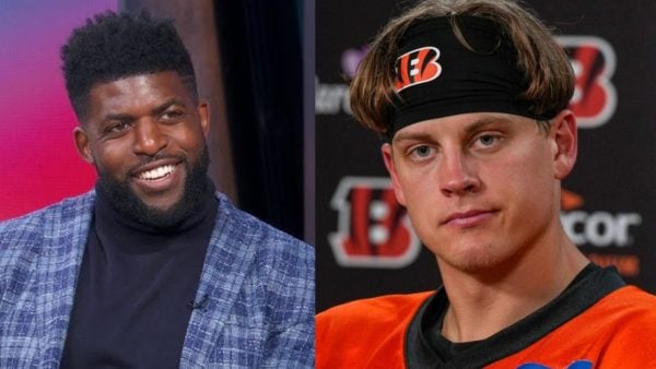 Emmanuel Acho and Joe Burrow