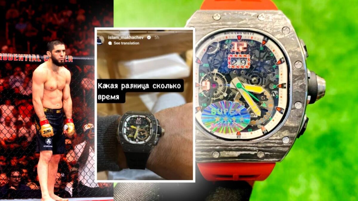 Expensive and cheap watches of UFC 311 stars Islam Makhachev, Arman Tsarukyan and Merab Dvalishvili goes viral 3 Fans take a shine to Islam Makhachev and his RM 62-01