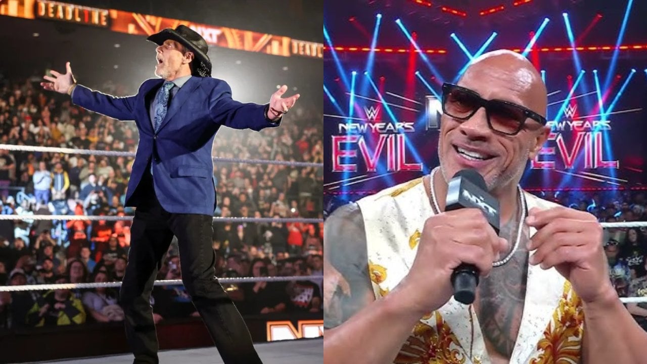 WWE Hall of Famer Shawn Michaels sends a message to The Rock following latter’s appearance on NXT: New Year’s Evil