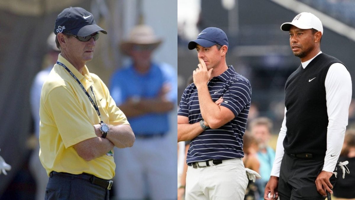 Hank Haney, Rory McIlroy and Tiger Woods