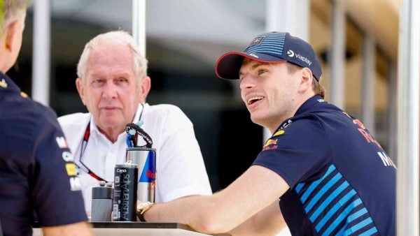 Helmut Marko and Max Verstappen (via IMAGO)