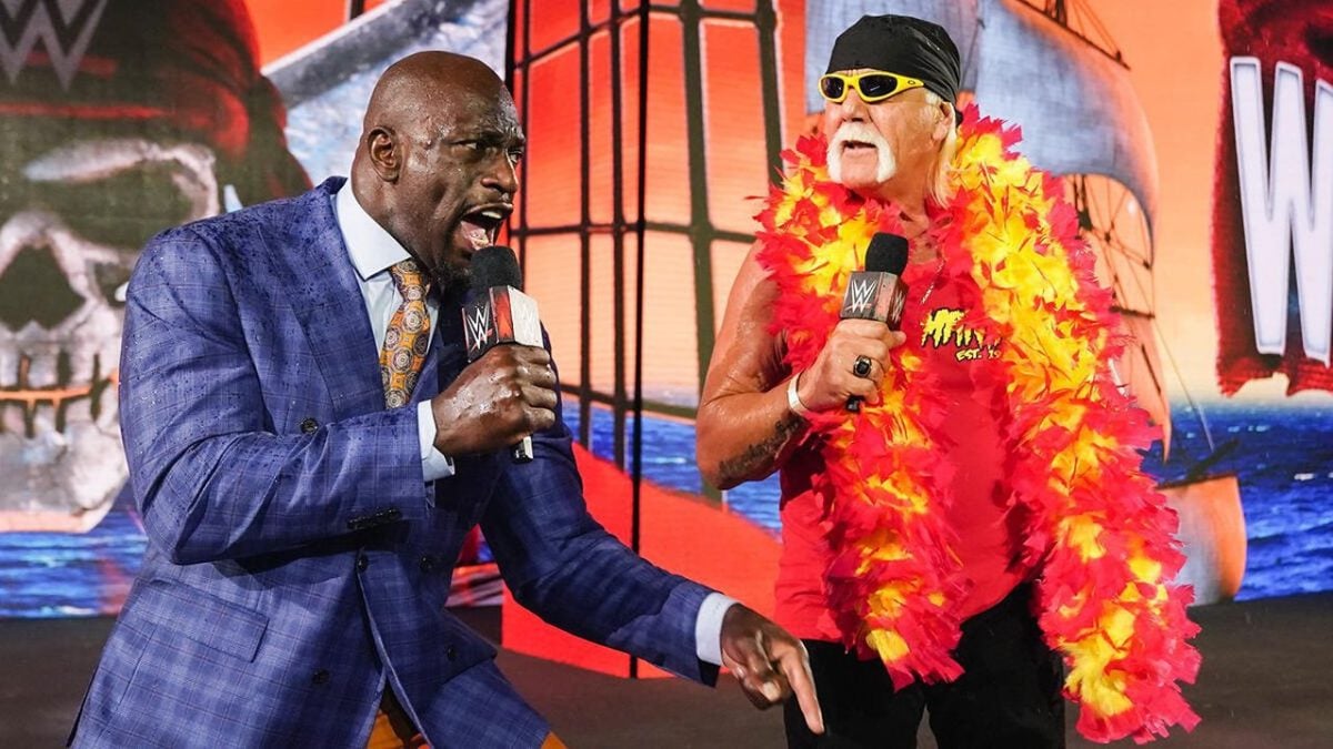 Hulk Hogan at WrestleMania 37