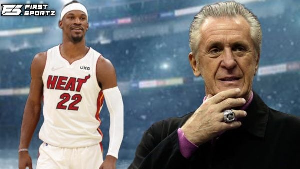 Jimmy Butler and Pat Riley