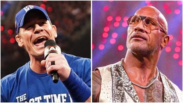 John Cena and The Rock