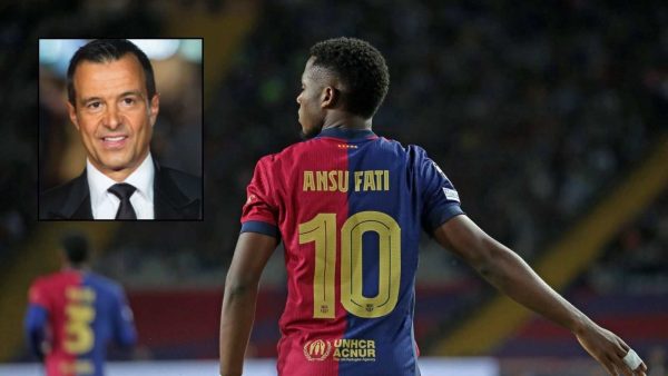 Jorge Mendes and Ansu Fati