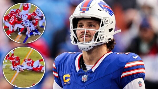 Josh Allen and the Buffalo Bills were marked short on back-to-back plays