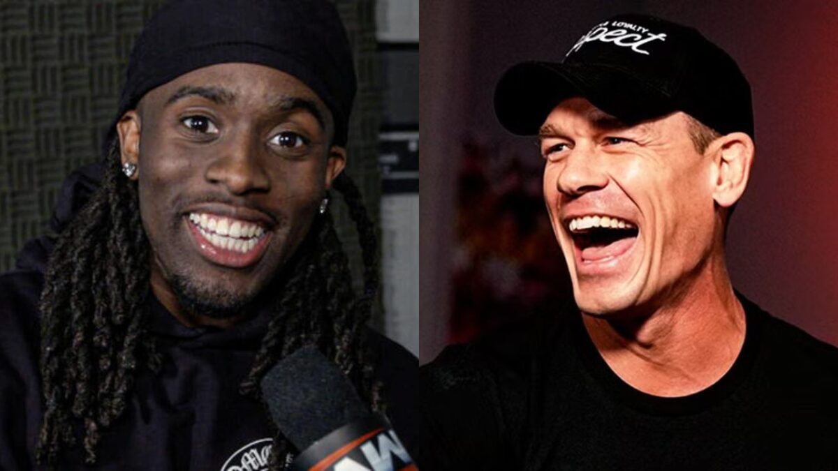 Kai Cenat reveals his first-ever WWE experience after being backstage at Raw 2 Kai Cenat and John Cena