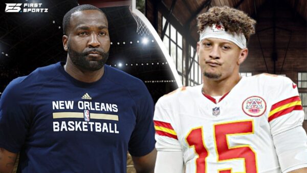Kendrick Perkins and Patrick Mahomes