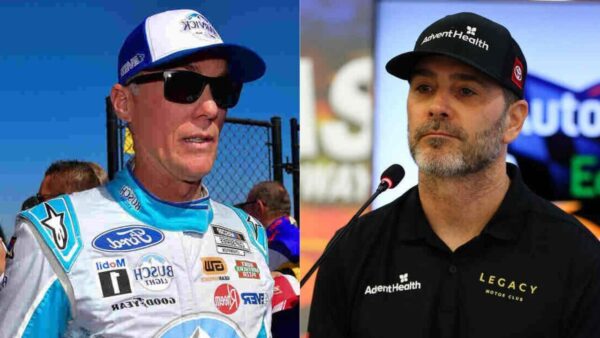 Kevin Harvick and Jimmie Johnson