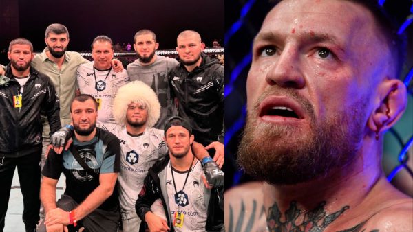 Khabib Nurmagomedov shows the difference between his and Conor McGregor's legacy