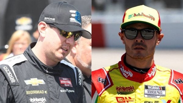 Kyle Busch and Kyle Larson