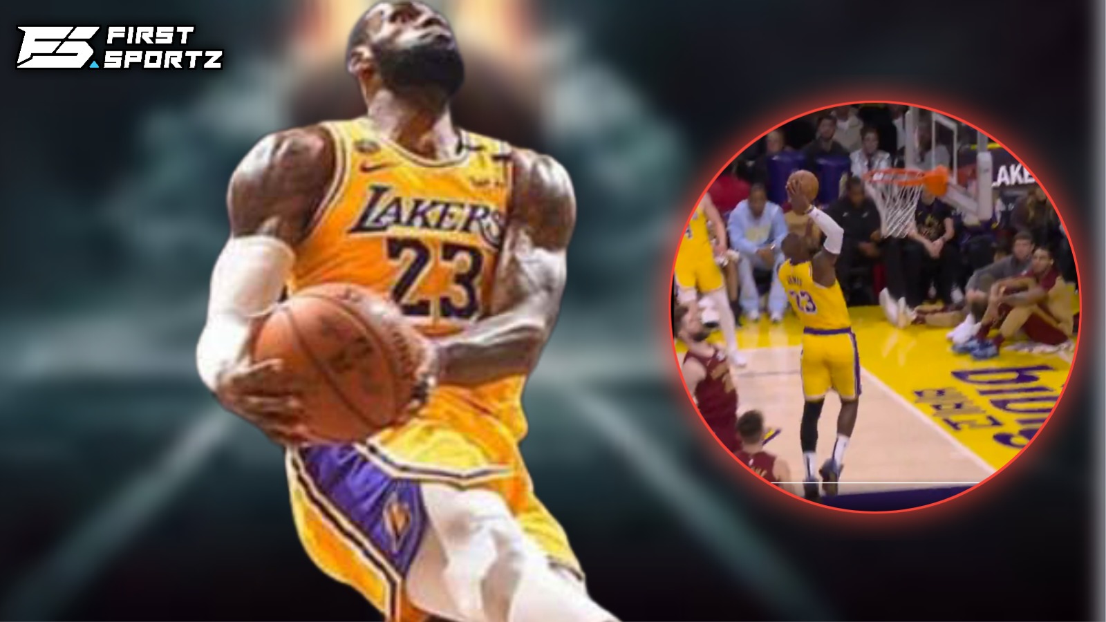 “Should be illegal!” – LeBron James throwing down monstrous dunk after turning 40 has fans losing their minds