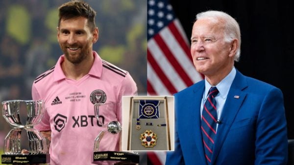 Lionel Messi Presidential Medal