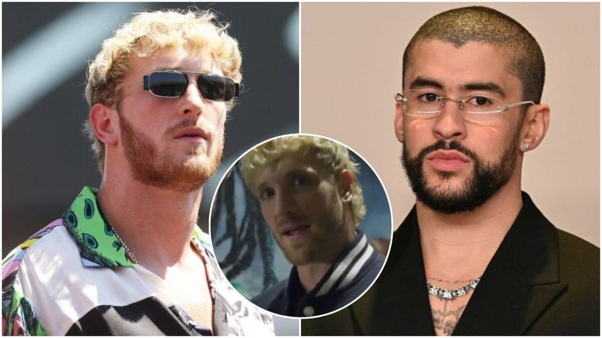 Logan Paul and Bad Bunny