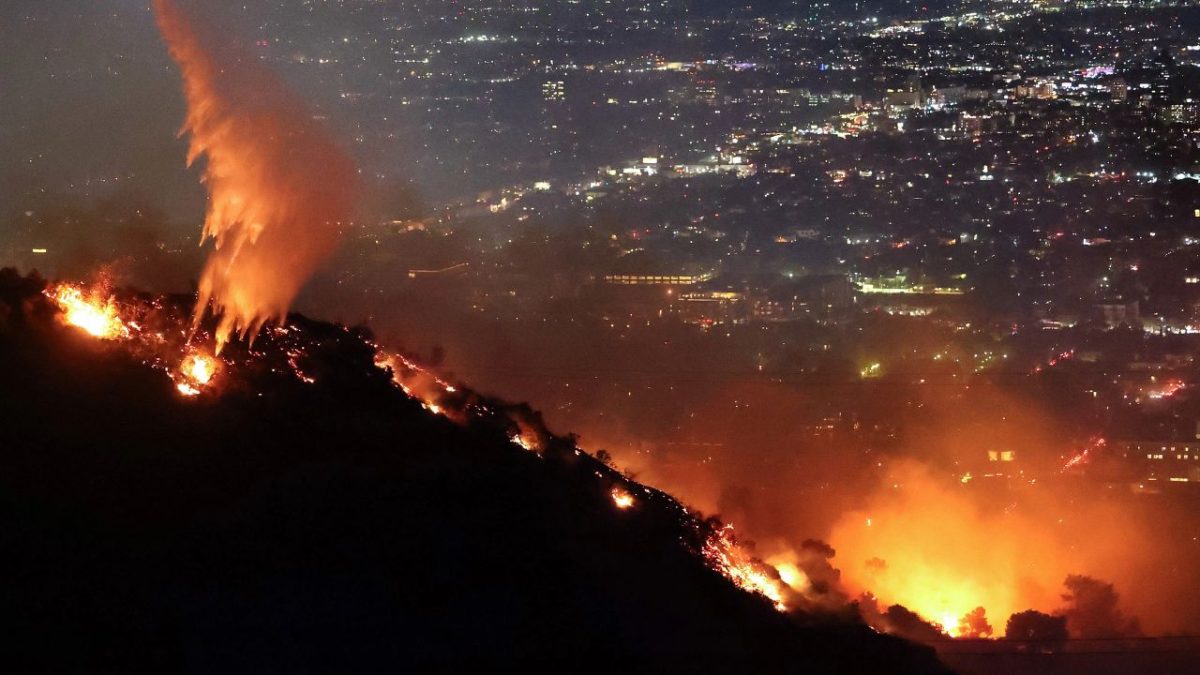 Los Angeles wildfire