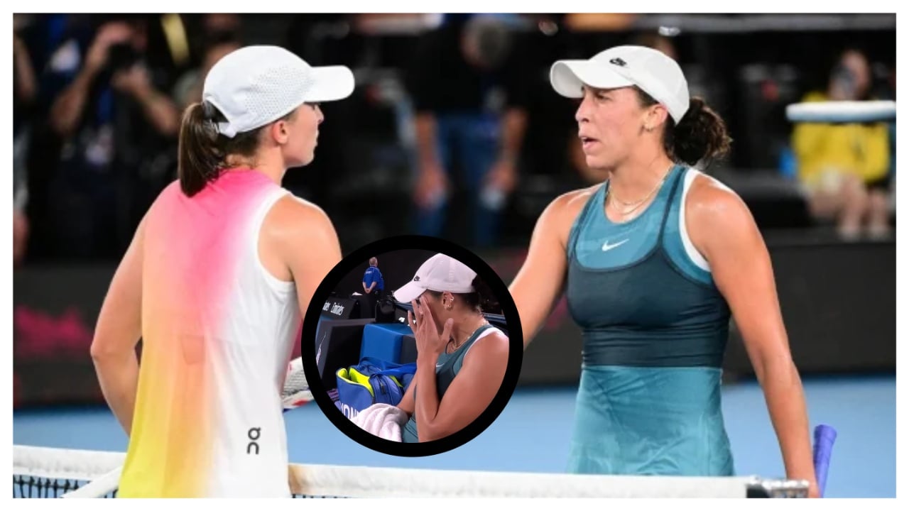 (Video) Madison Keys bursts into tears after edging Iga Swiatek in a titanic Australian Open semifinal