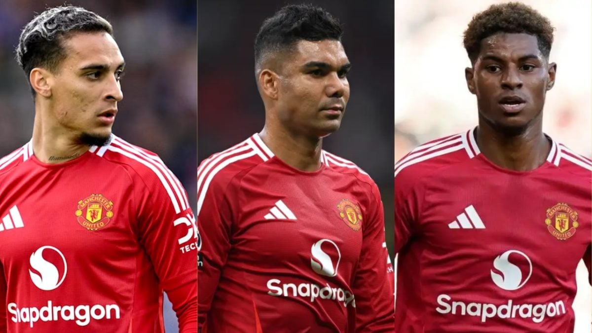 Marcus Rashford, Casemiro, Antony