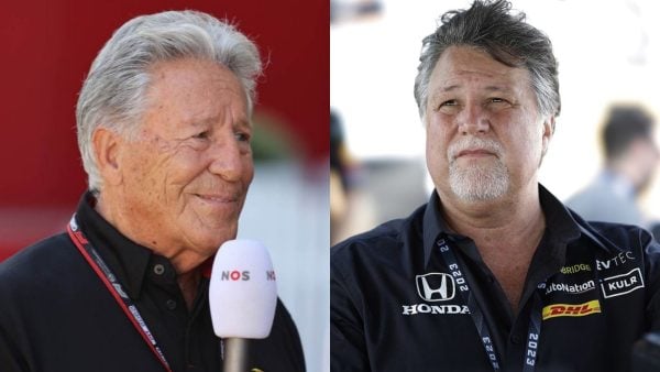 Mario and Michael Andretti