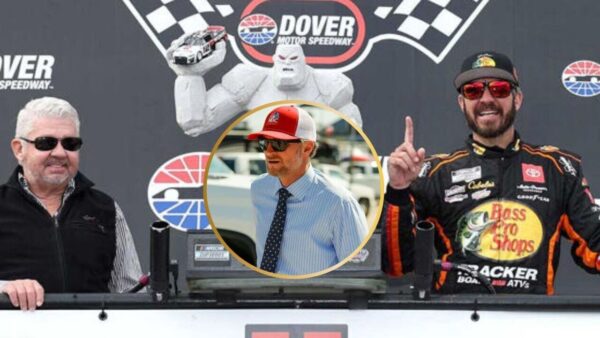 Martin Truex Jr., Dale Earnhardt Jr. and Martin Truex Sr.
