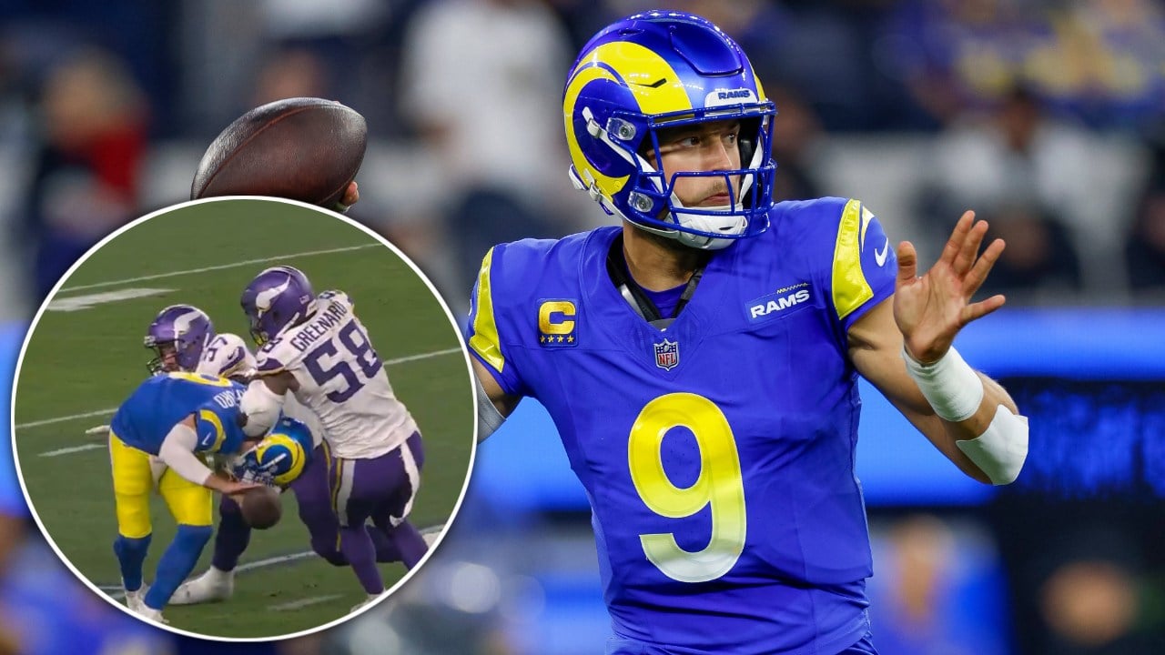Matthew Stafford getting favorable ruling in Wild Card game against Vikings has fans losing it: “They want the LA team to win”