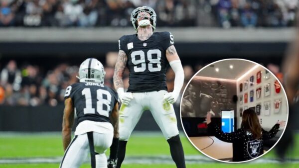 Maxx Crosby may have to say good bye to his home basketball court if he leaves Raiders