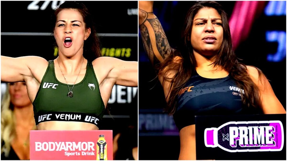 First UFC female fighter in Saudi Arabia, Mayra Bueno Silva reveals new kit ahead of Fight Night 1 Mayra Bueno Silva vs. Jasmine Jasudavicius ready to go down at UFC Saudi Arabia