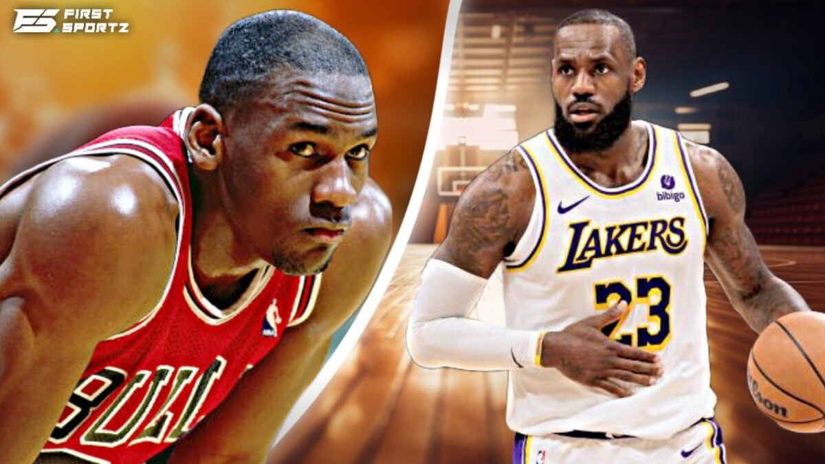 Fat Joe Roasts Jeff Teague For Trying to Argue Michael Jordan's GOAT Status 1 Michael Jordan and LeBron James