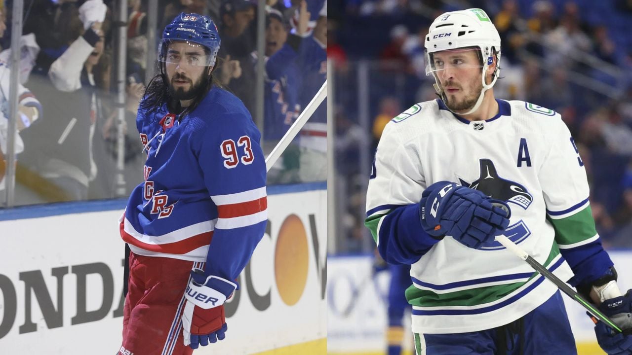 Canucks reportedly turn down trade offer for Mika Zibanejad from Rangers in exchange for J.T. Miller