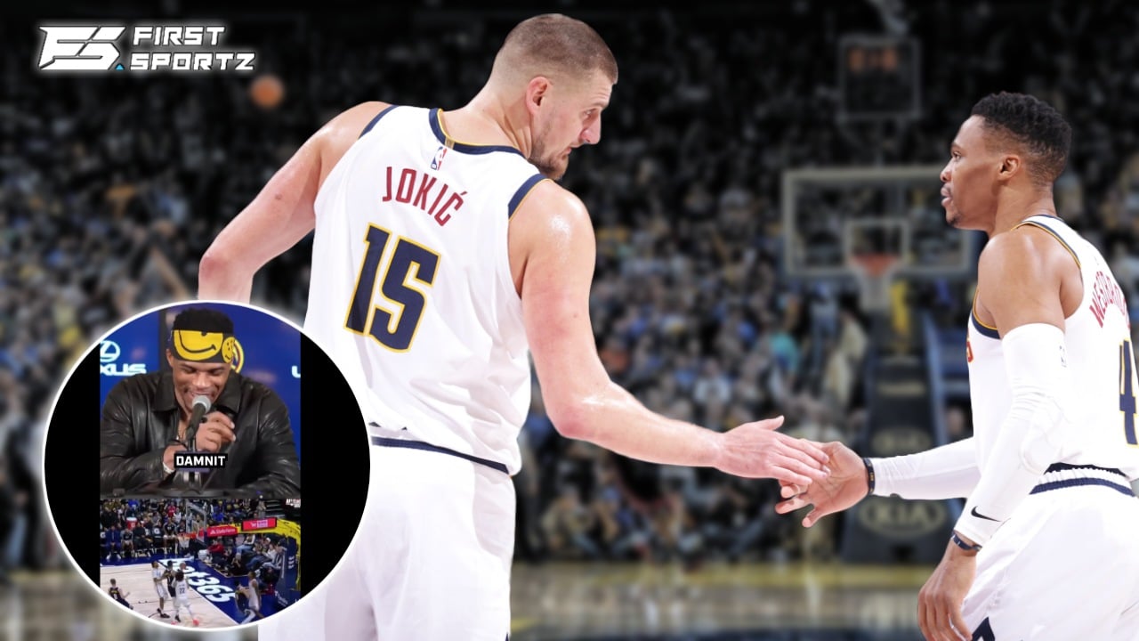 Russell Westbrook hilariously reacts to ‘triple-double twin’ Nikola Jokic’s insane stat