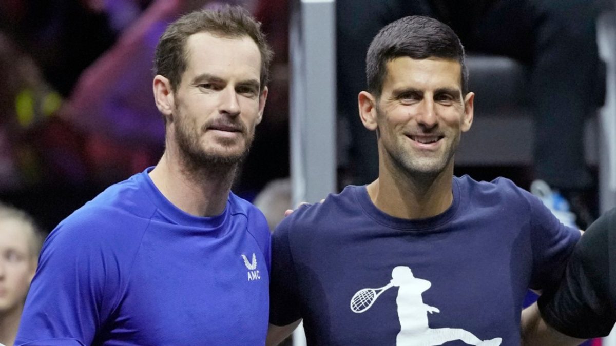 Novak Djokovic and Andy Murray