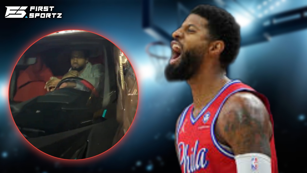 (Video) Sixers star Paul George left helpless after being stuck in Eagles fans celebrations ahead of Super Bowl