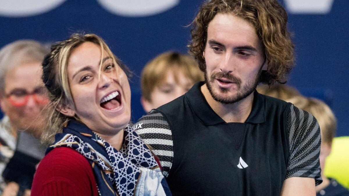 Goran Ivanisevic Claps Back at Patrick Mouratoglou for Stefanos Tsitsipas Criticism: "If He Has a Problem, He Should Call Me" 1 Paula Badosa and Stefanos Tsitsipas (via X)