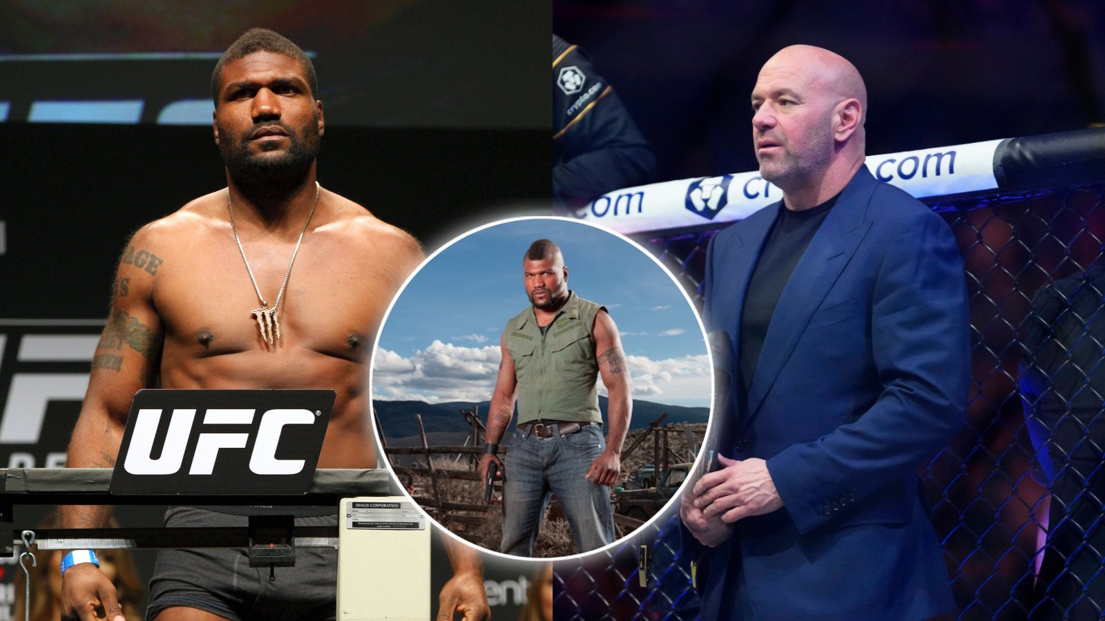 Rampage Jackson reveals $100 million Hollywood movie led to falling off with Dana White and UFC