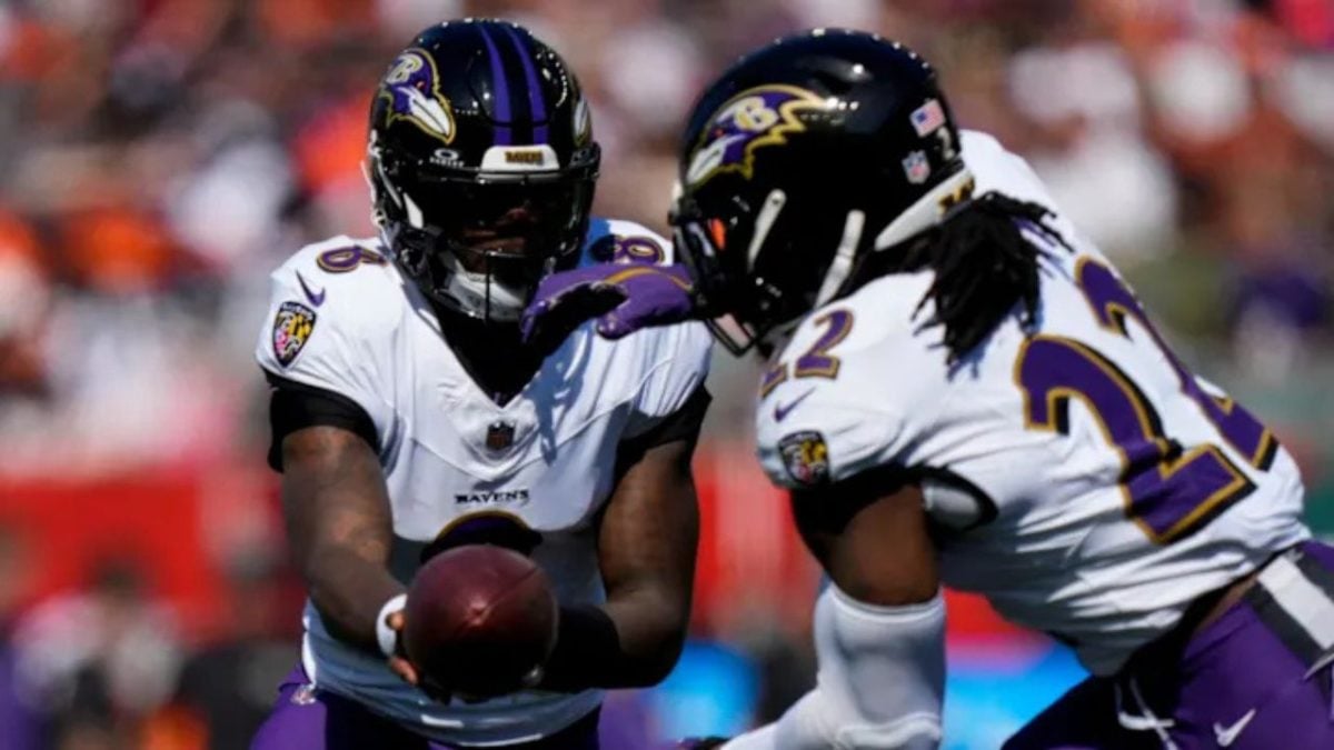 Ravens dynamic duo Lamar Jackson and Derrick Henry