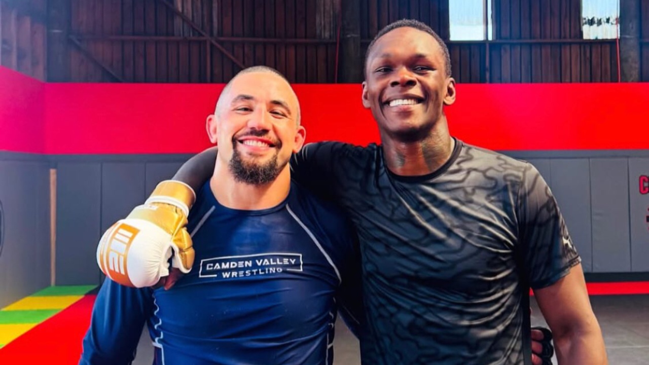 “Hit him with my car…” Robert Whittaker details becoming friend with Israel Adesanya after longstanding rivalry 