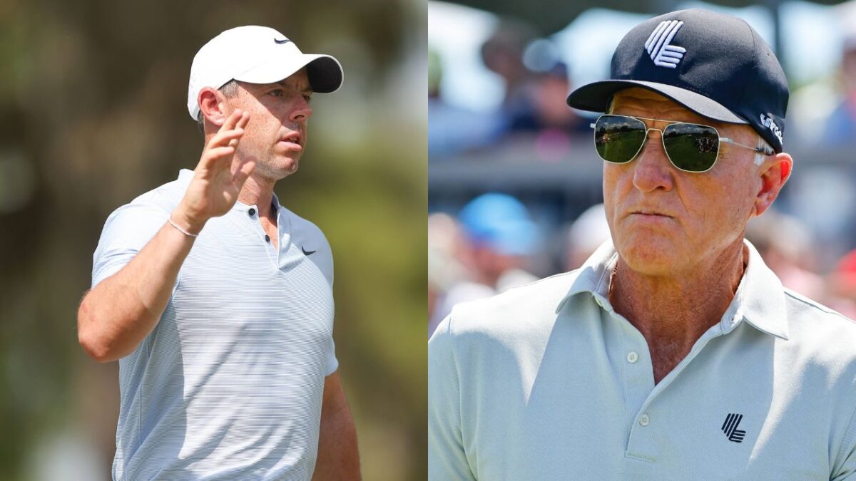 "Got a lot of more majors in him," Golf legend Jack Nicklaus CONFIDENT in Rory McIlroy winning more major championships and ending decade-long drought 3 Rory McIlroy and Greg Norman