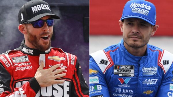Ross Chastain and Kyle Larson