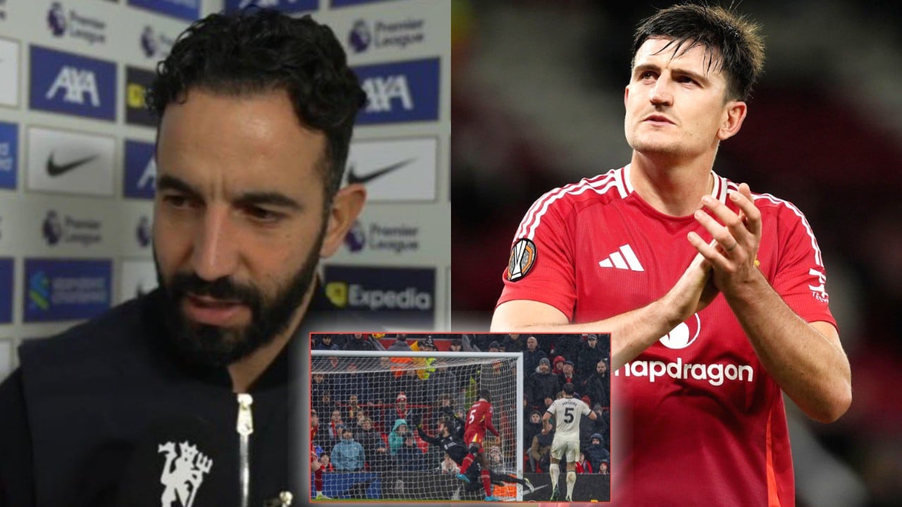 “I’m very upset,” Manchester United boss Ruben Amorim reacts to thrilling 2-2 draw as Harry Maguire miss costs all three points against Liverpool