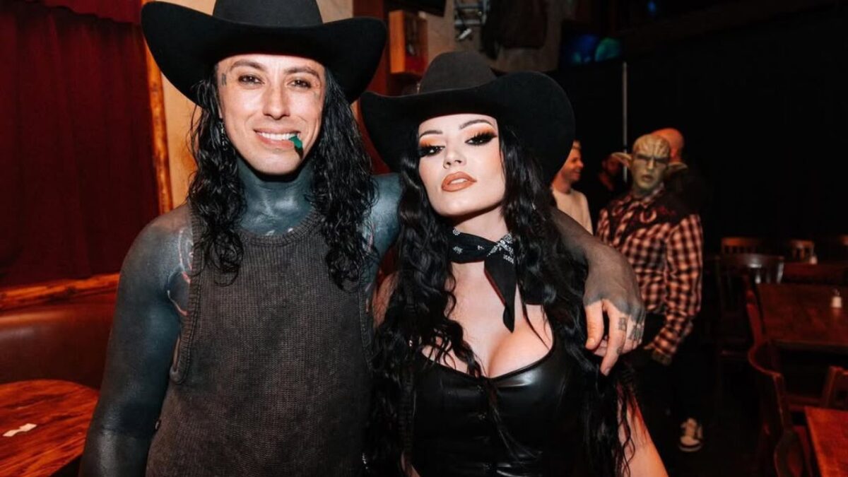 AEW star Saraya fka Paige parts ways with Ronnie Radke’ after dating for six years 2 Saraya Ronnie Radke